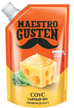 Соус сырный «Maestro Gusten» 200г. КДВ