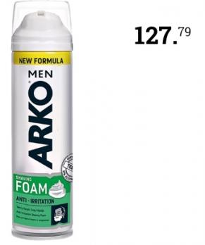 Пена для бритья ARKO MEN anti irritation, 200 мл. Лента