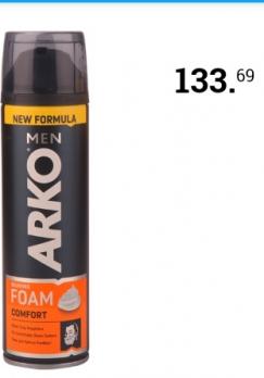 Пена для бритья ARKO MEN Comfort, 200 мл. Лента